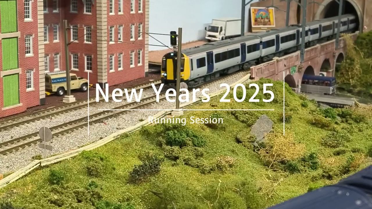 New Years Eve 2025 Running Session | Dudley Central Model Railway 