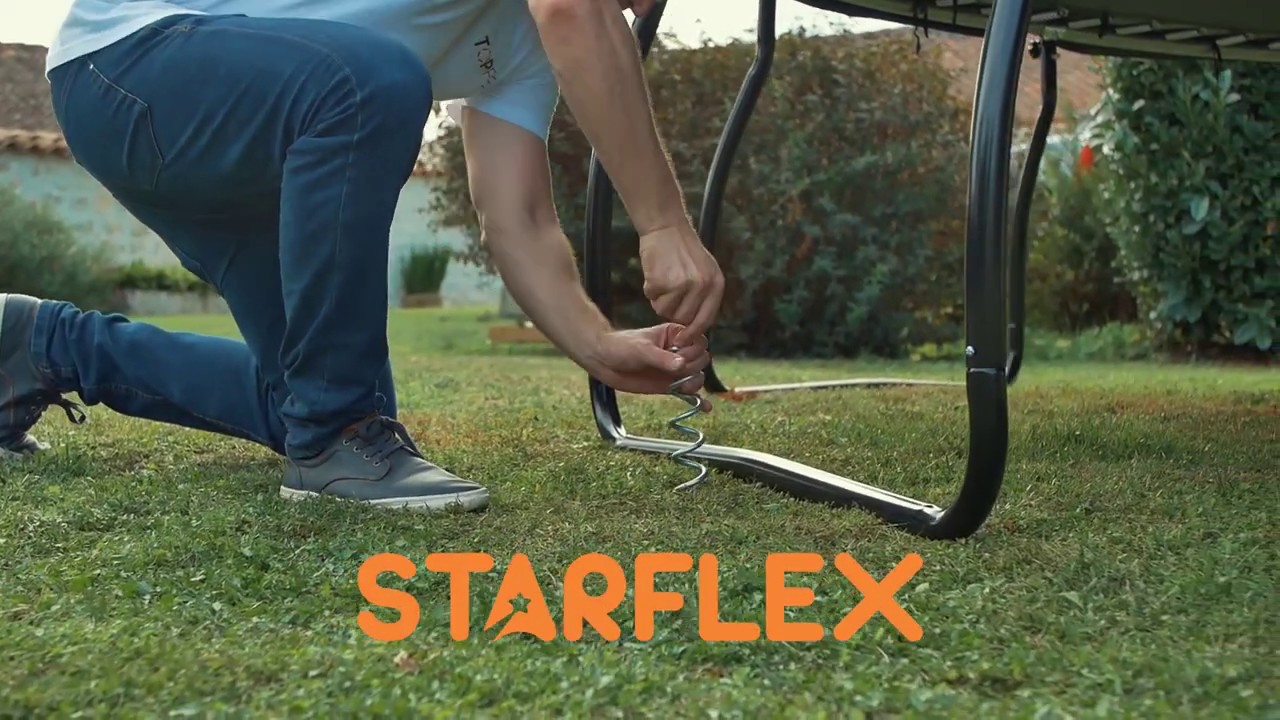 Comment fixer un trampoline au sol ?
