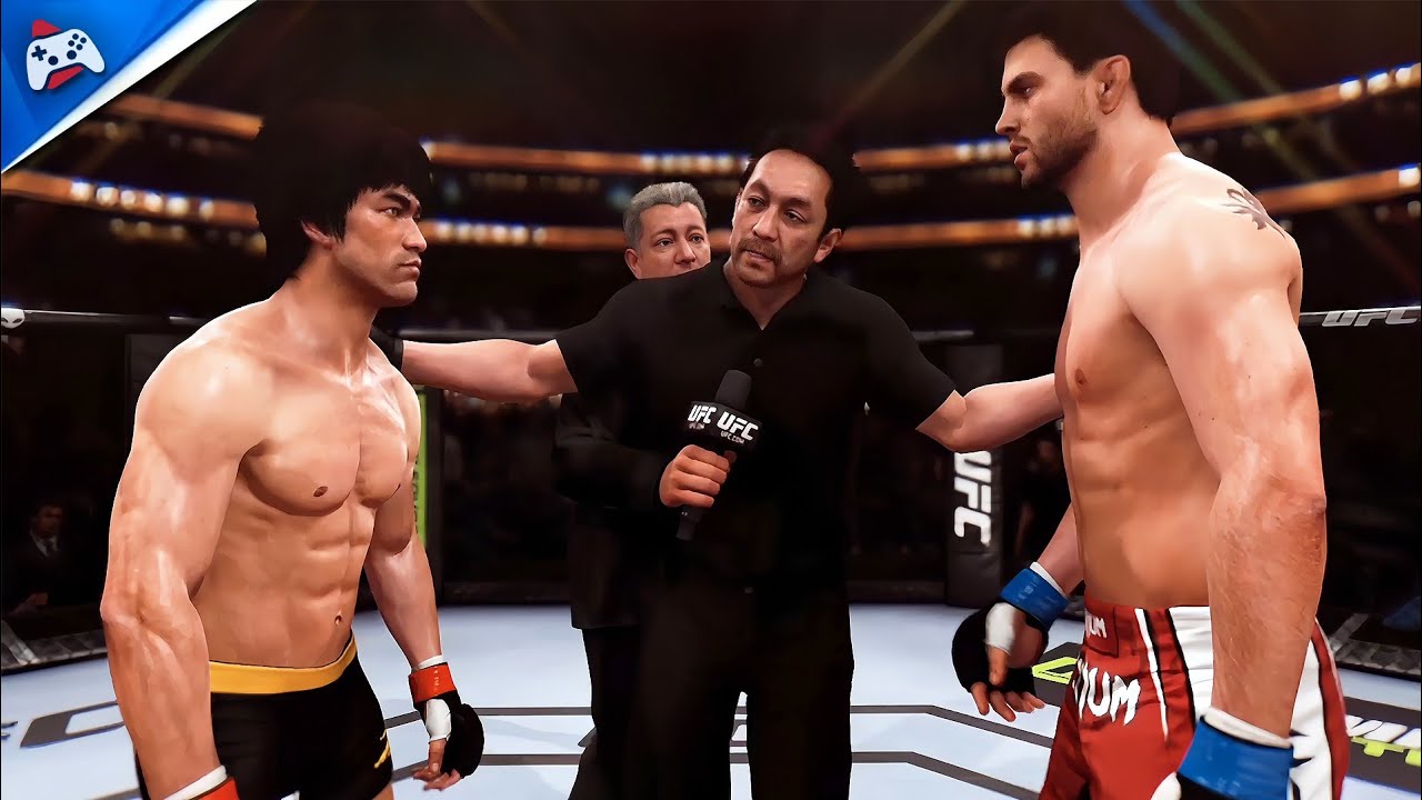 Bruce Lee vs Carlos Condit - UFC 1 PS4 Gameplay