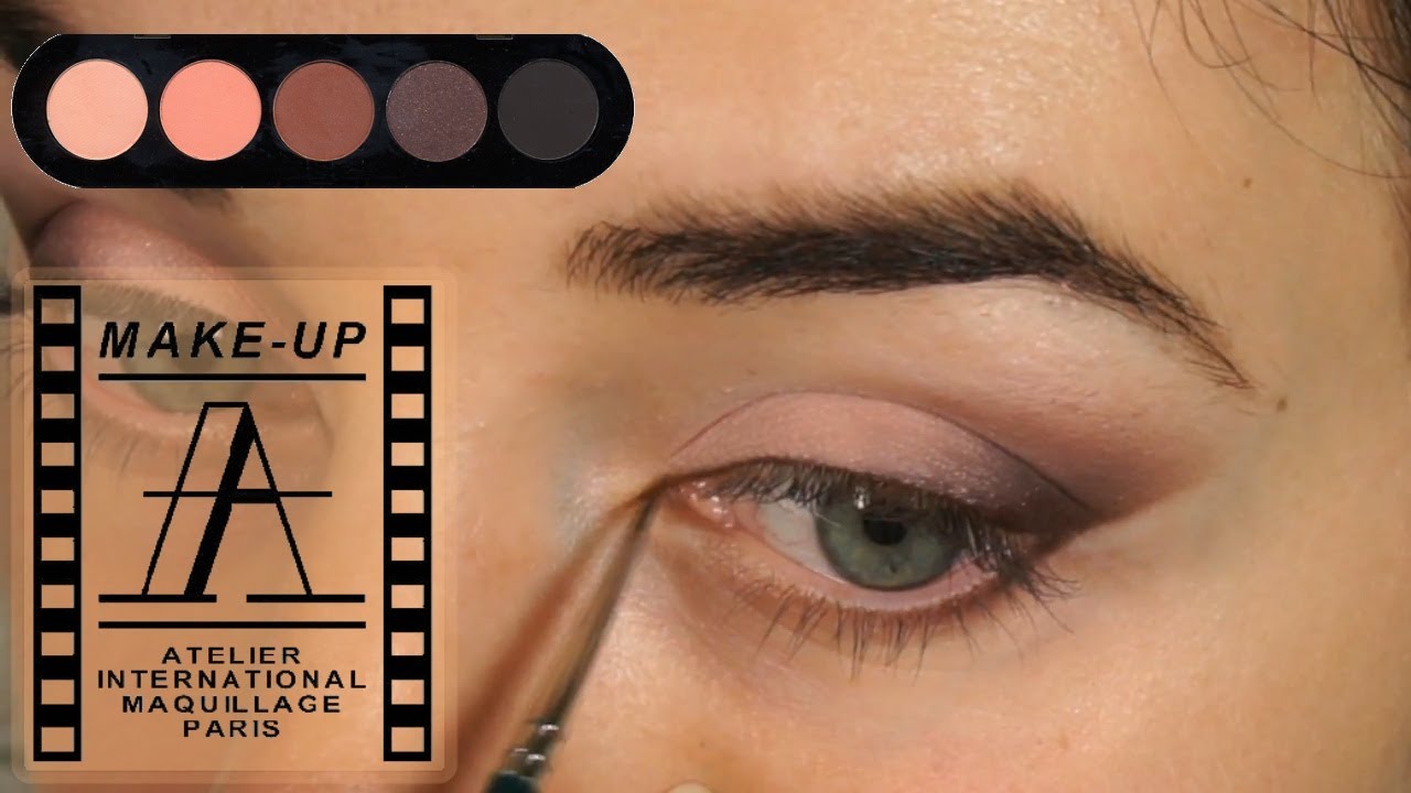 Макияж Кошачий глаз в карандашной технике | Cat's eye