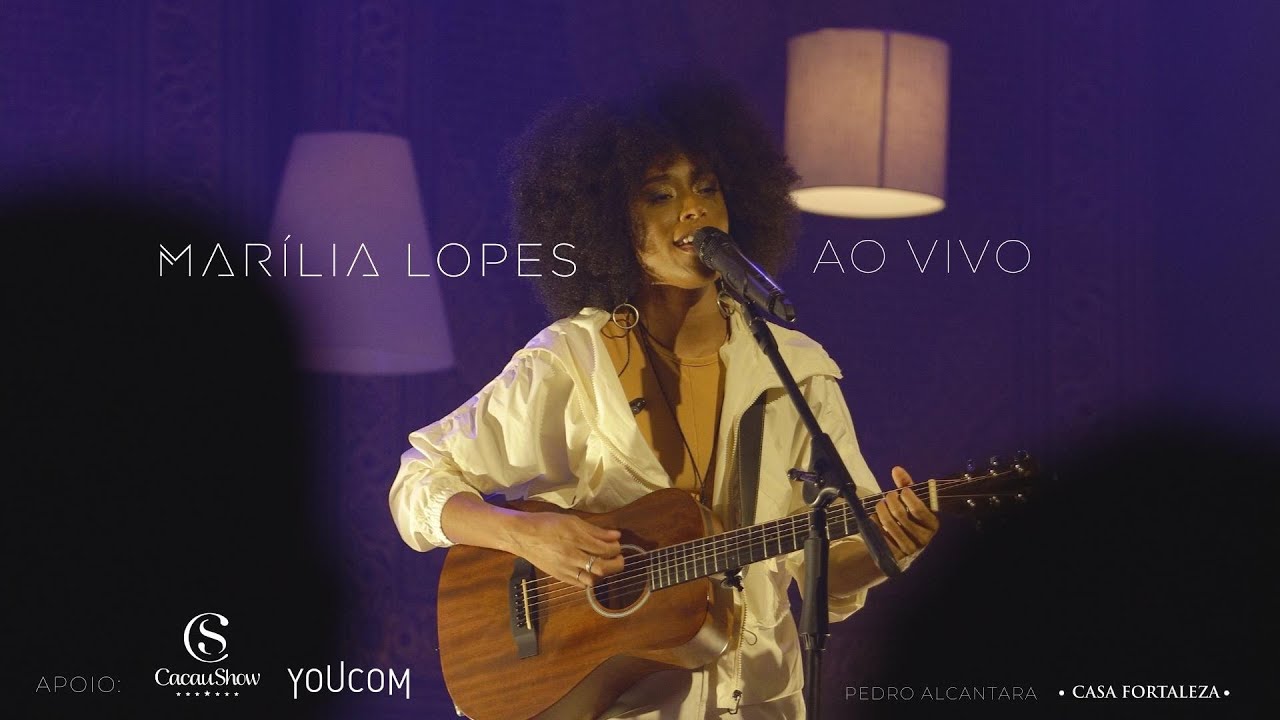 MARÍLIA LOPES AO VIVO NO TEATRO FOLHA