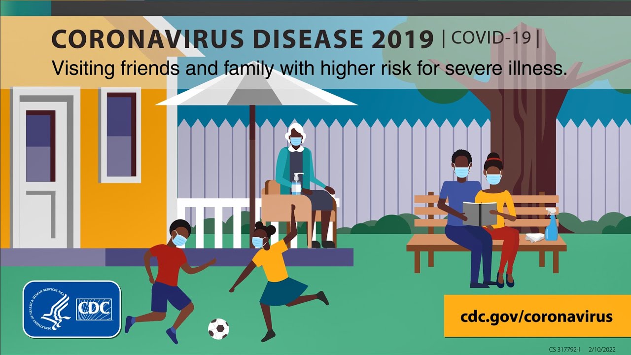 Visiting friends and family with higher risk for severe illness