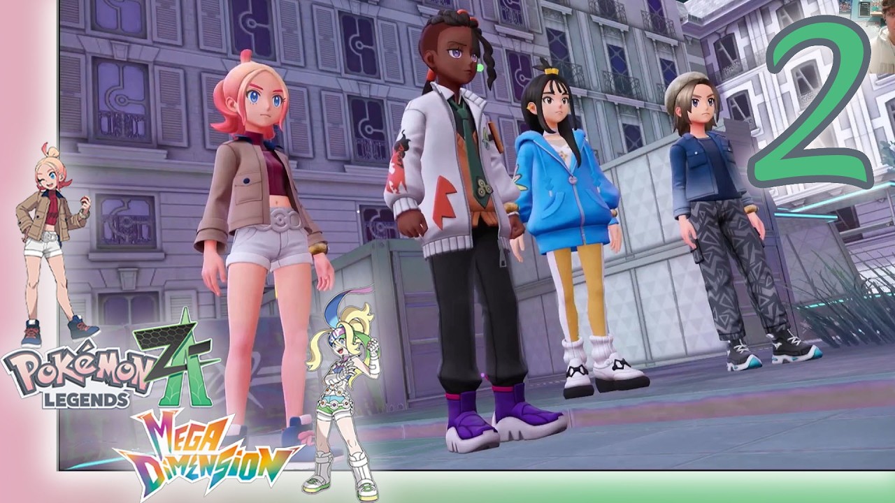 Ansha and Hyperspace Lumiose - Pokemon Legends Z-A - Mega Dimension - part 2