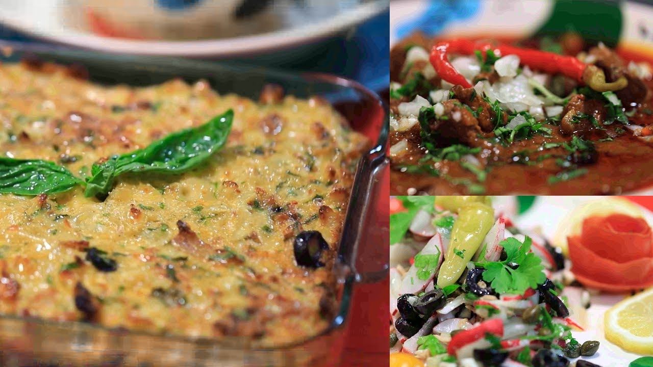 Kamunia, Tajine makrouna (tajine aux pâtes), Salade de radis - Koujinetna Hakka Ramadan EP 13