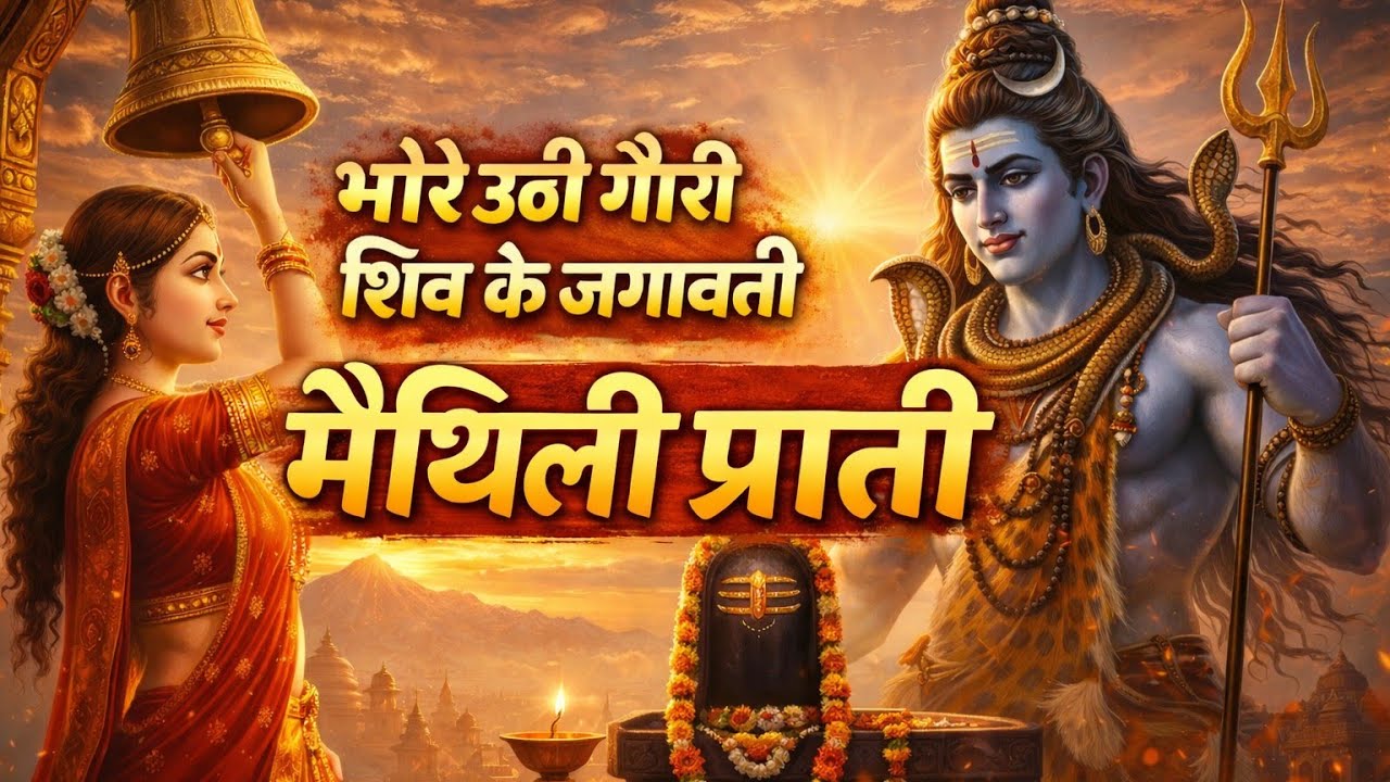भोरे उठी गौरी शिव के जगाबती || मैथिली पराती || #parati #paratii #paratiii #viral #maithili #trending