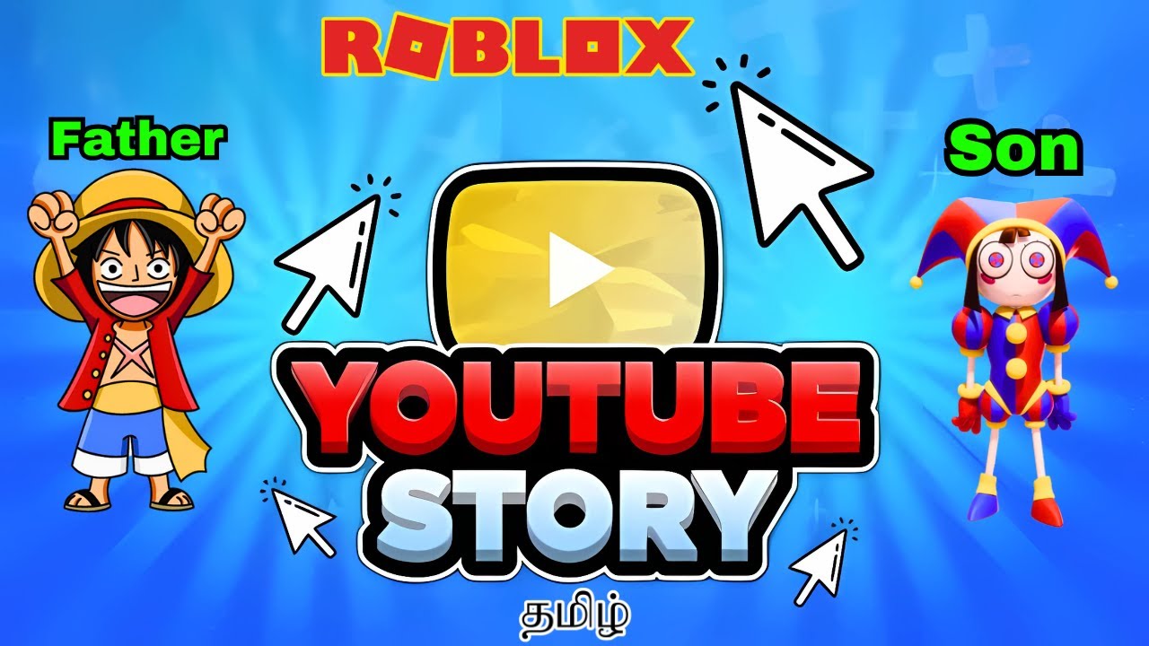 Roblox Youtuber Story Gameplay in Tamil | Earth Gamer