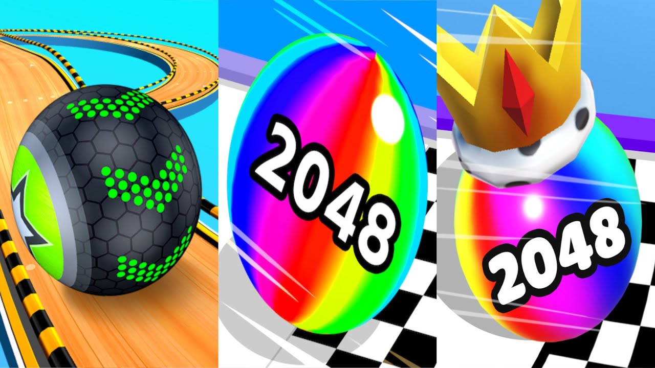Going Balls Hard Mode, Ball Run 2048, Ball Merge 2048 Speedrun Gameplay All Levels Ep 1