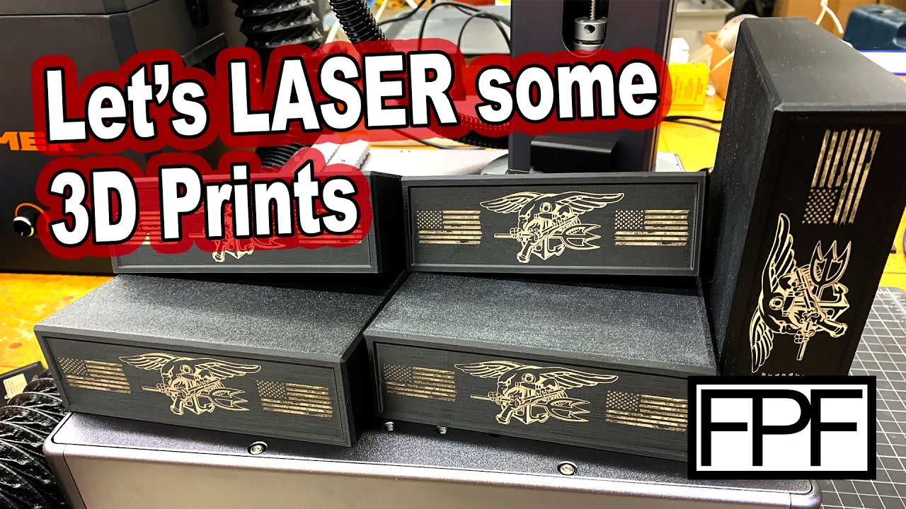 3D Printed Fiber Laser Engraved 6x6 Post Caps - Monport GA 30