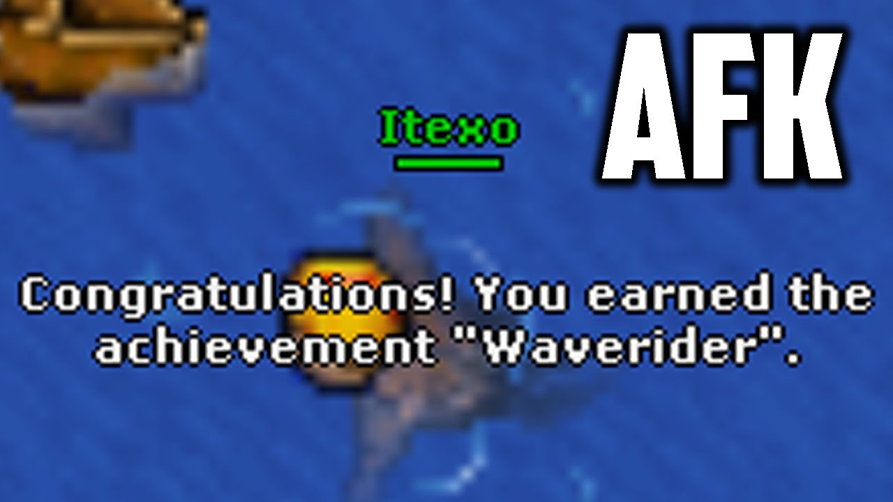 How to obtain WAVERIDER and DEEP SEA DIVER achievements while being AFK