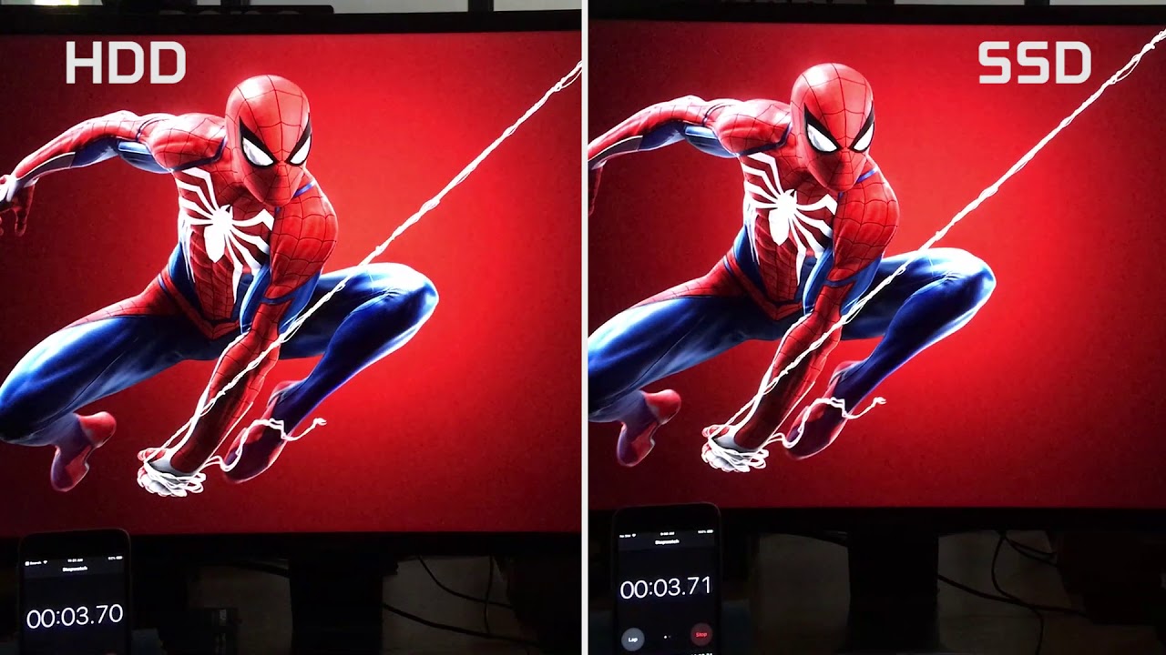 SSD vs. original HDD | How to boost up PlayStation®4 PRO
