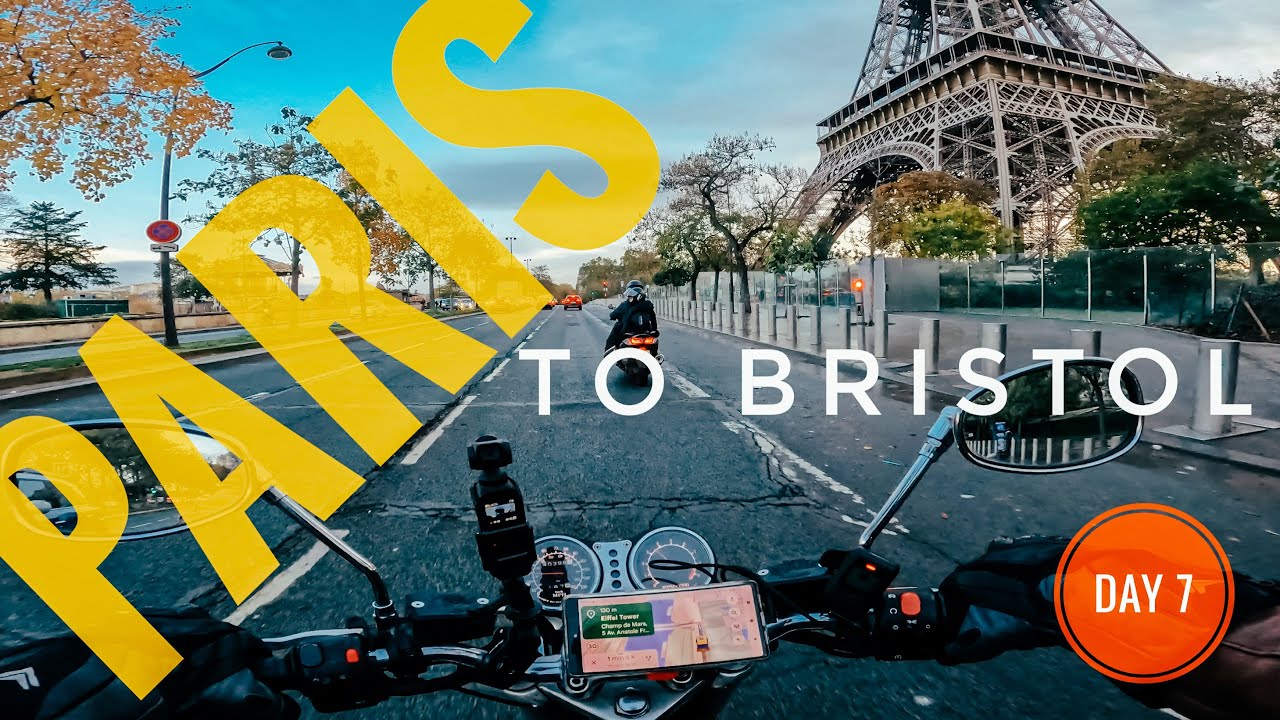 PARIS TO BRISTOL IN ONE HIT - On the TRIUMPH Thunderbird 900