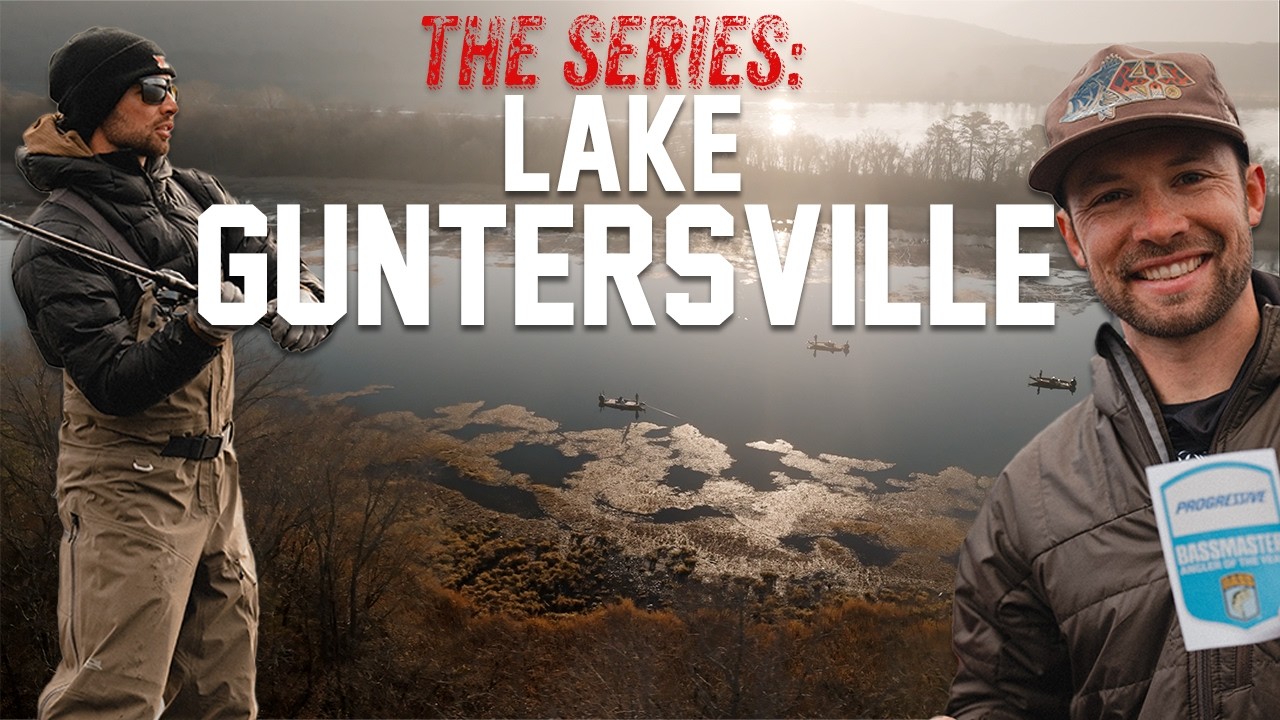 BRUTAL COLD at LAKE GUNTERSVILLE - BMP FISHING