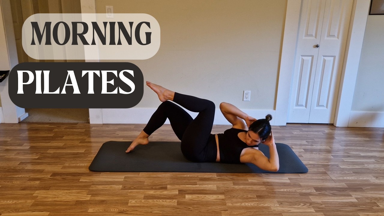 18 MIN MORNING PILATES | Full Body Wake-Up