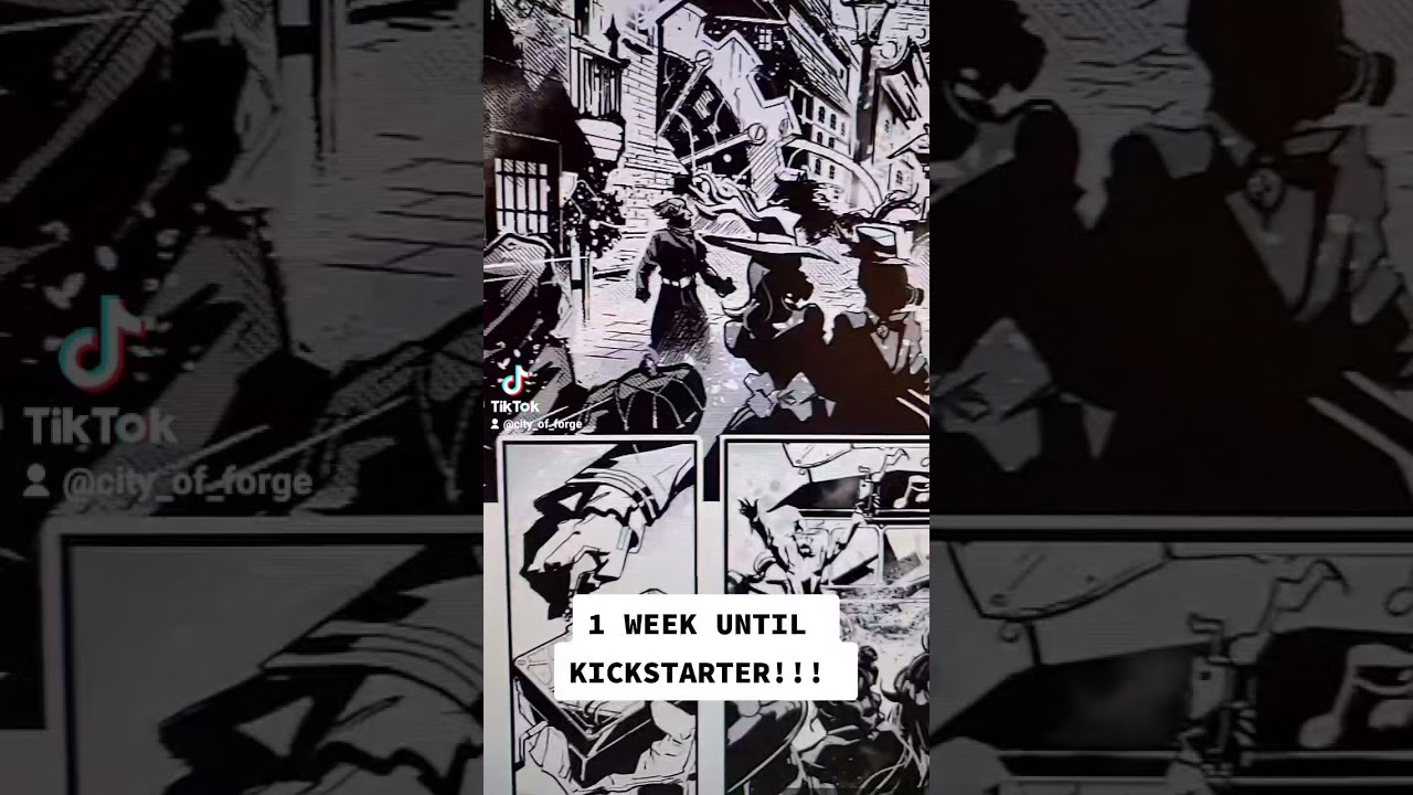1 week until our #steampunk #comic launches on #Kickstarter! Please consider supporting on Oct. 22