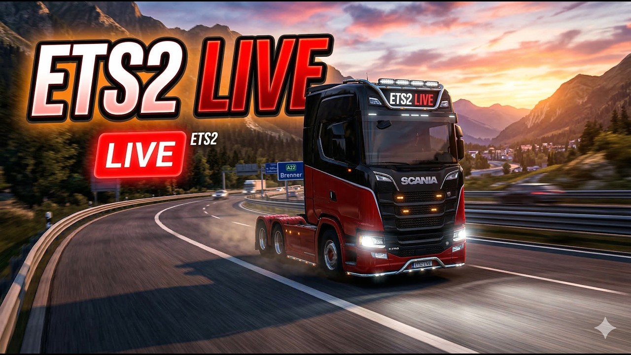 ETS2 LIVE | Long Route | PC GAMEPLAY