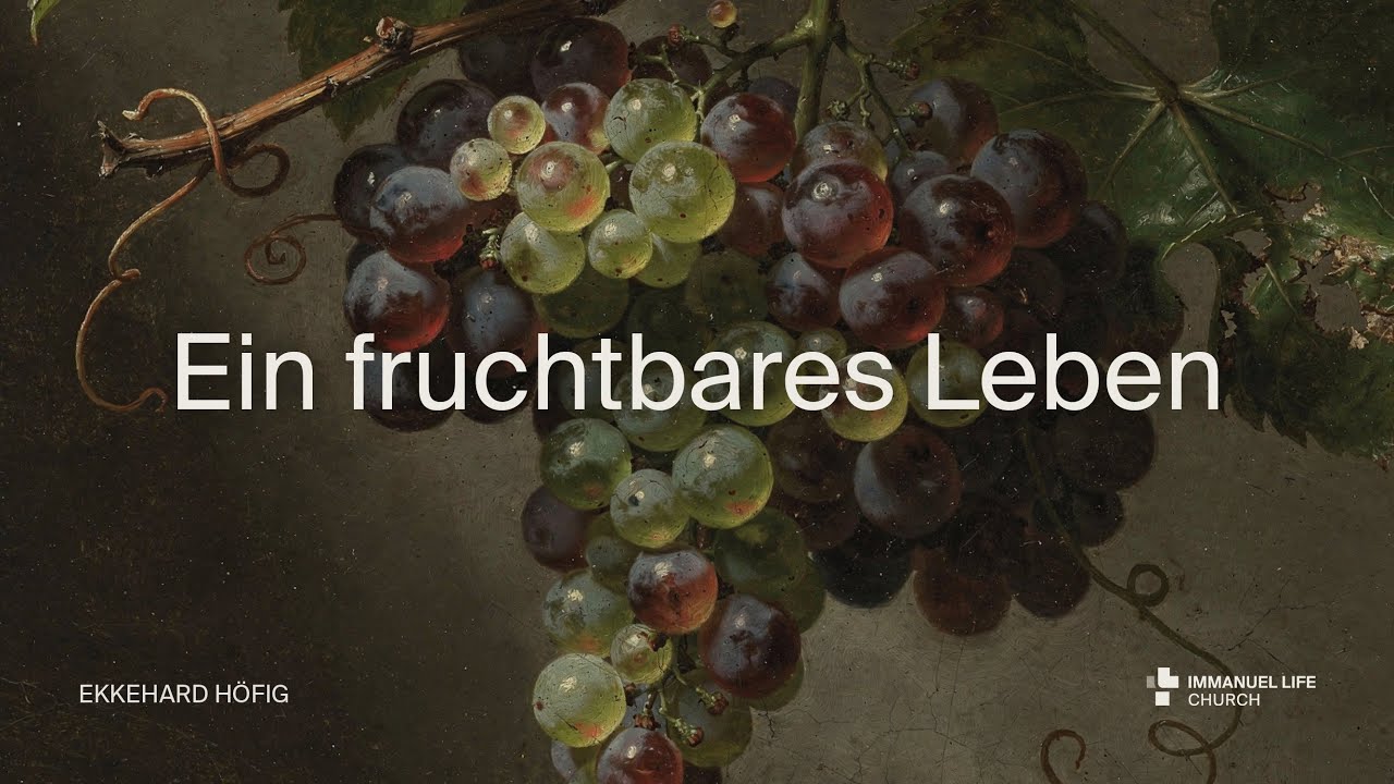 18.01.2026 | EIN FRUCHTBARES LEBEN | EKKEHARD HÖFIG