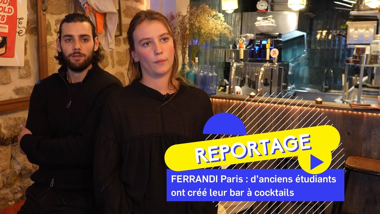FERRANDI Paris : d'anciens étudiants ont créé leur bar à cocktails