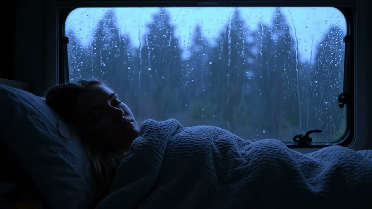 Gentle Rain and Thunder for Sleeping and Stress Relief