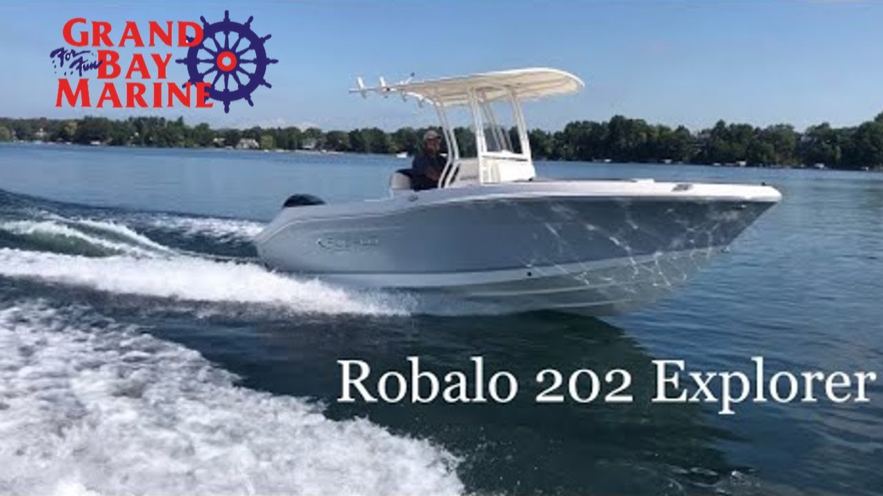 Grand Bay Marine Walk Through Featuring the Robalo 202 Explorer