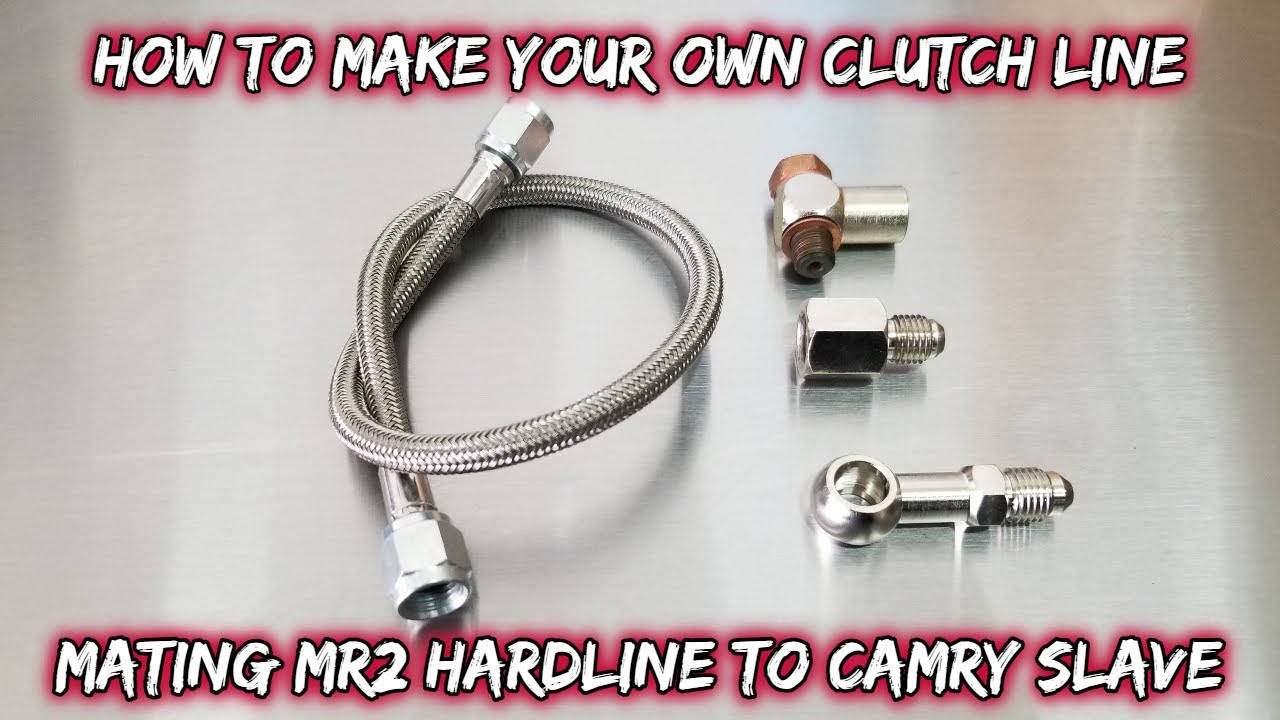 How To Make Your Own Clutch Line For The MR2 w/Camry Slave Cylinder