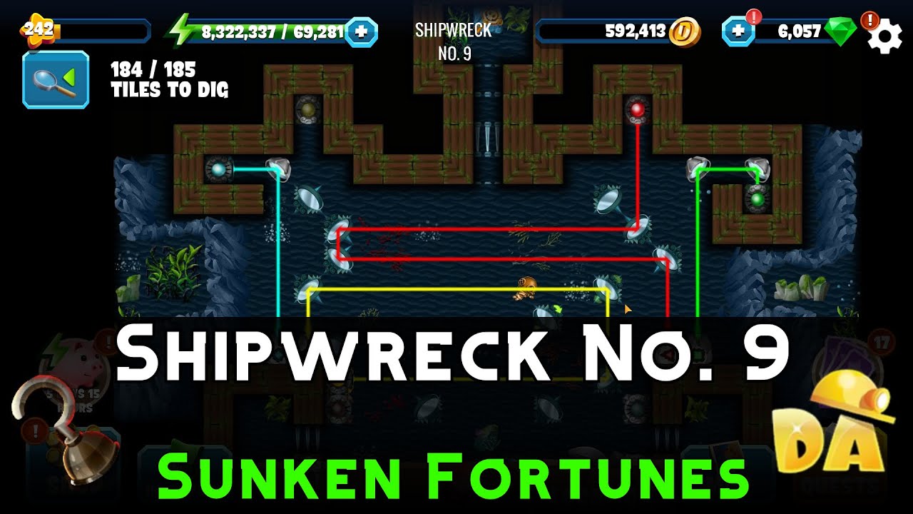 Shipwreck No. 9 | Sunken Fortunes | Diggy's Adventure