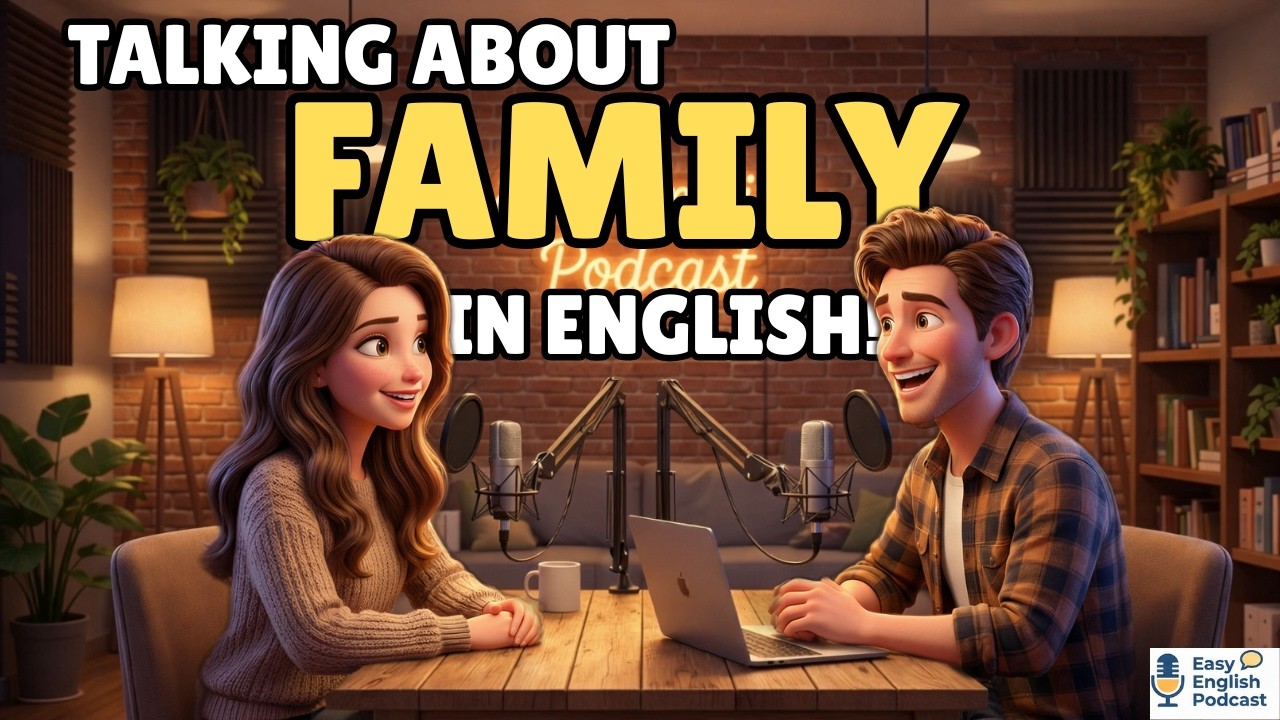Talking About Family in English | Beginner Conversation Practice