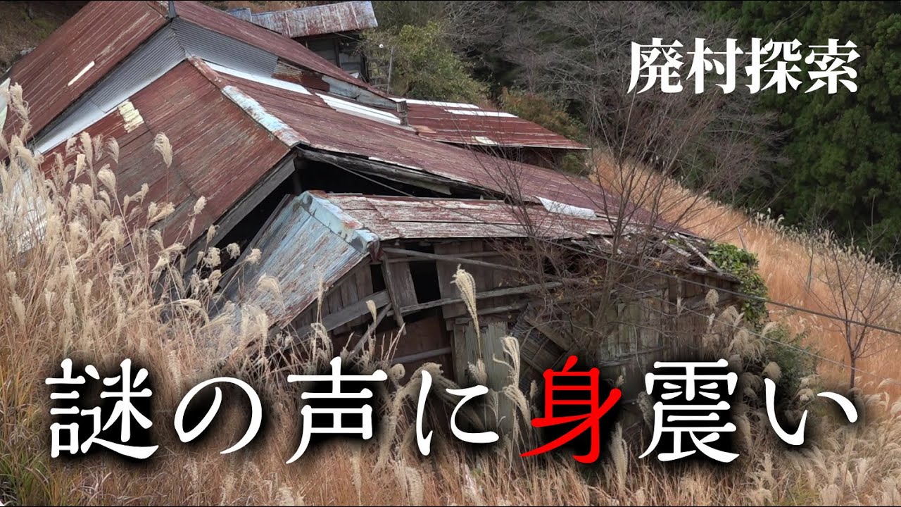 【閲覧注意】廃集落で謎の声を聞き逃げる50代男性【天川村】奈良県の廃村探索