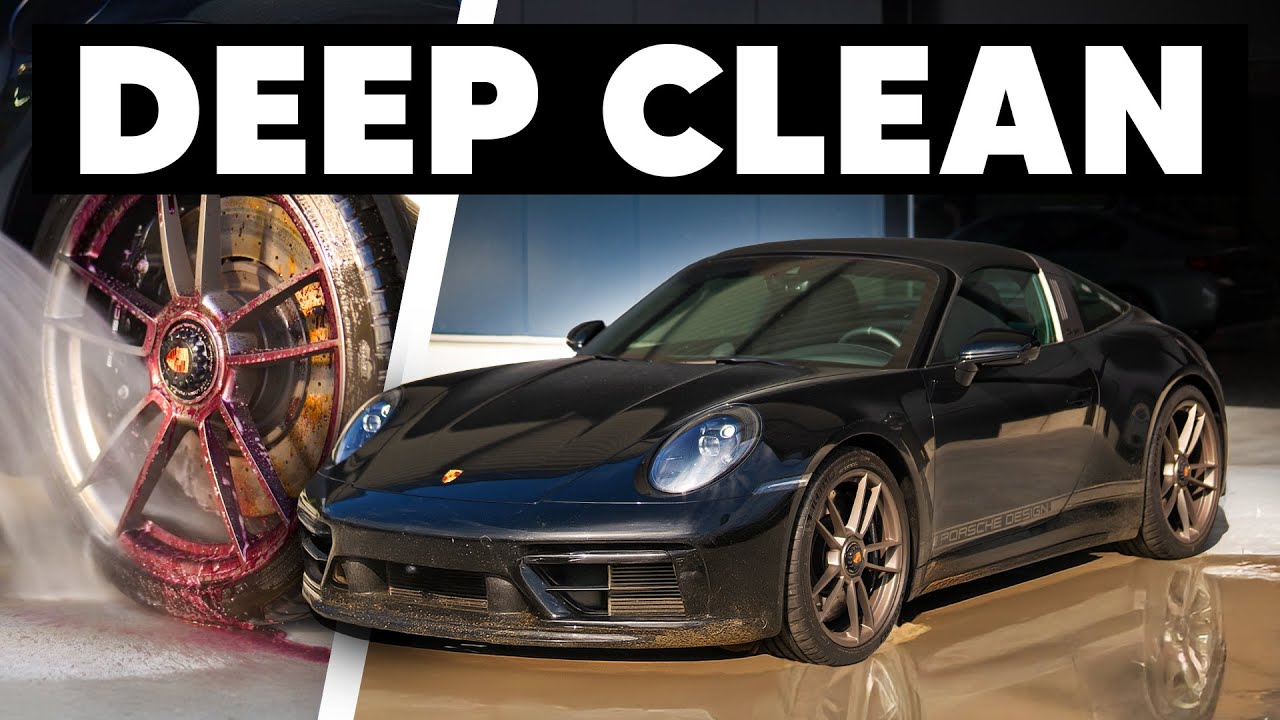 Cleaning a Dirty Porsche 911 Targa - Wash & Interior Detail
