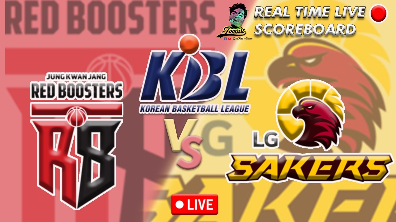 🔴KBL LIVE JUNGKWANJANG RED BOOSTERS VS CHANGWON LG SAKERS KOREAN BASKETBALL LEAGUE 02-08-26