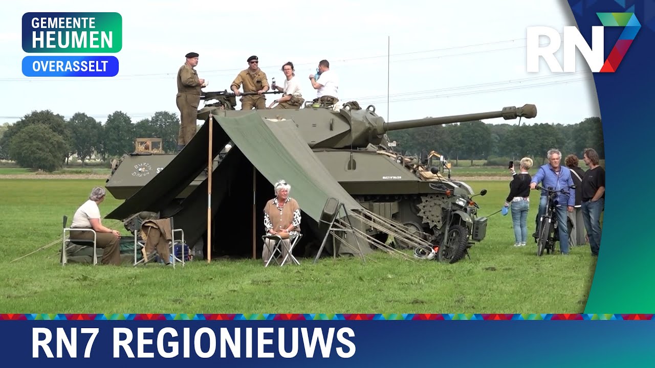 Militair kampement opgebouwd in Overasselt  ||  RN7 REGIONIEUWS