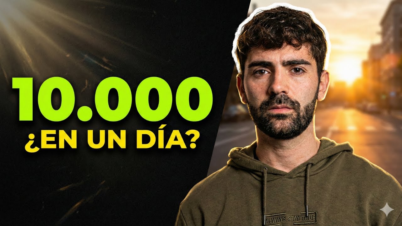 Me levanté a las 6 AM y me hizo generar 10K al día