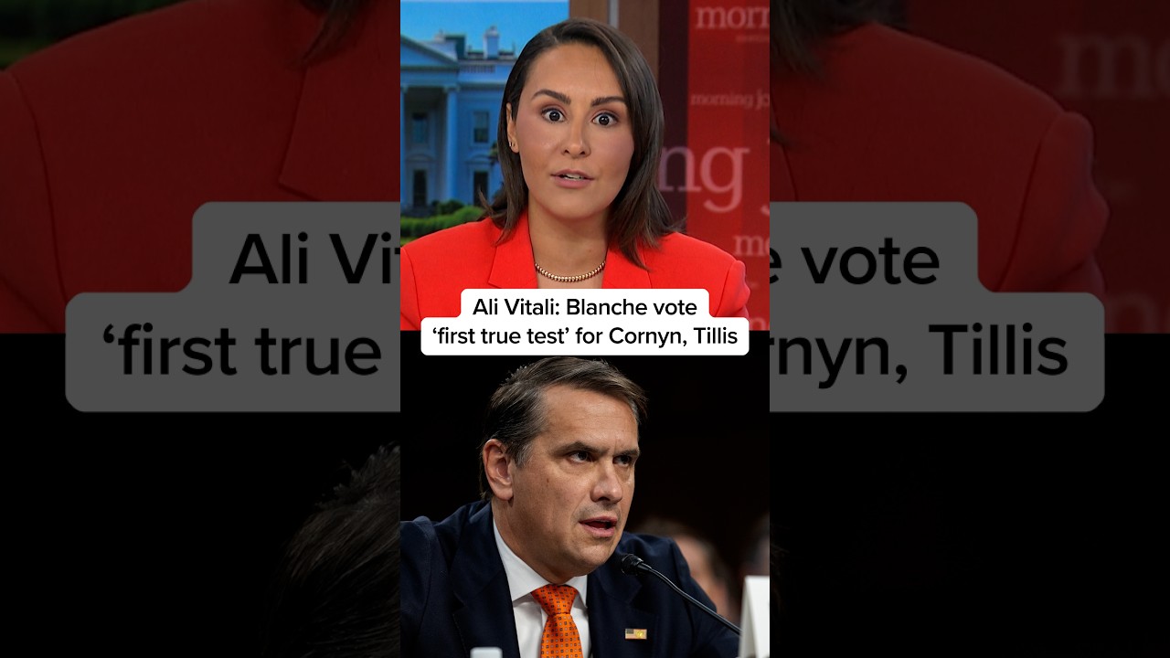 Ali Vitali: Blanche vote &lsquo;first true test&rsquo; for Cornyn, Tillis