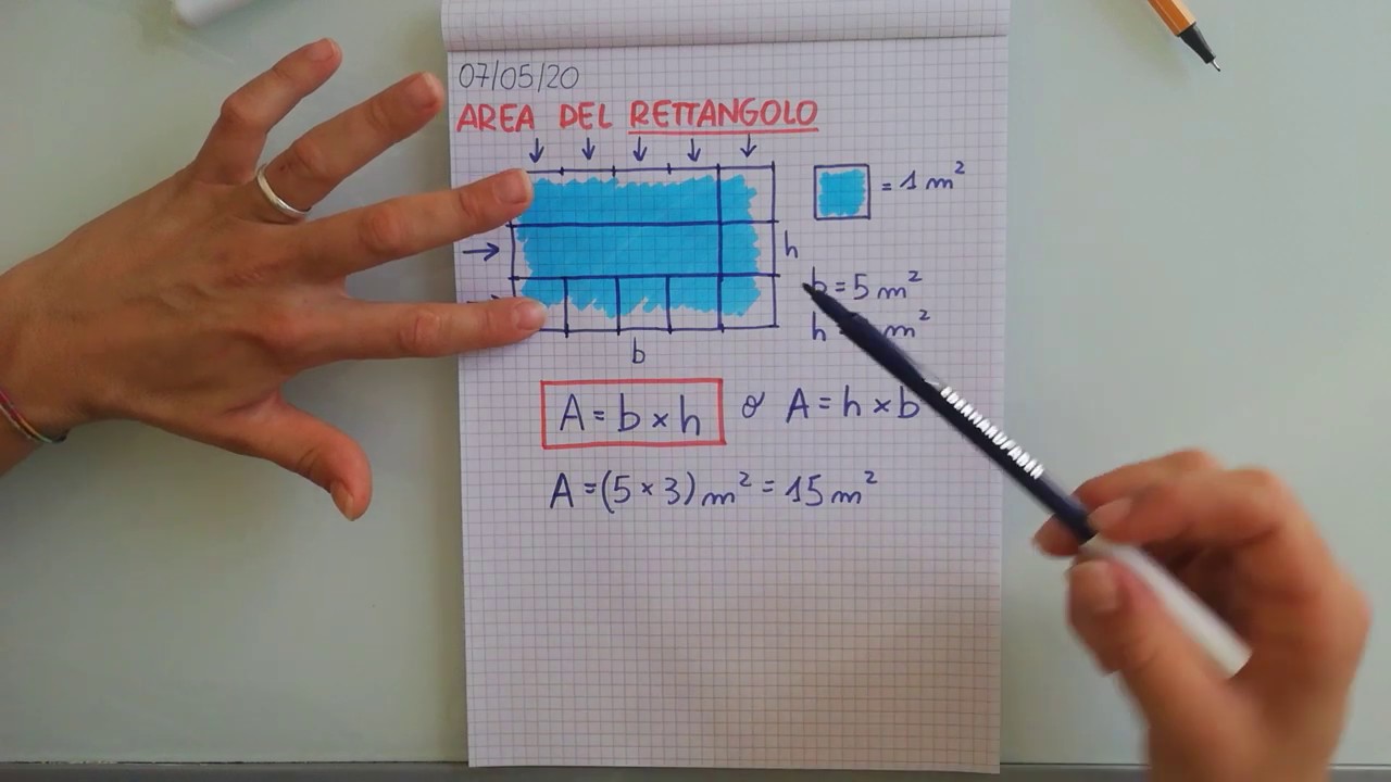 #Video-lezione GEOMETRIA: L'area del rettangolo