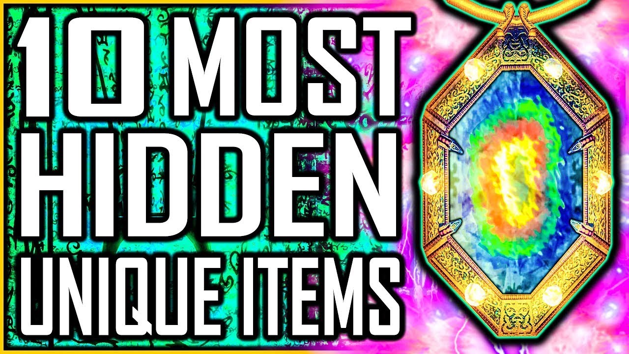 Oblivion - 10 Most HIDDEN Unique Items