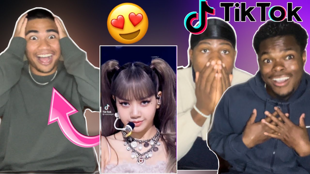 ОН ВЛЮБЛЕН, ЛЮБОВЬ! 😂 ПОКАЗЫВАЕМ РЕАКЦИЮ НАШЕЙ ПОДРУГИ BLACKPINK LISA TIKTOKS. ПОДБОРКА РЕАКЦИЙ