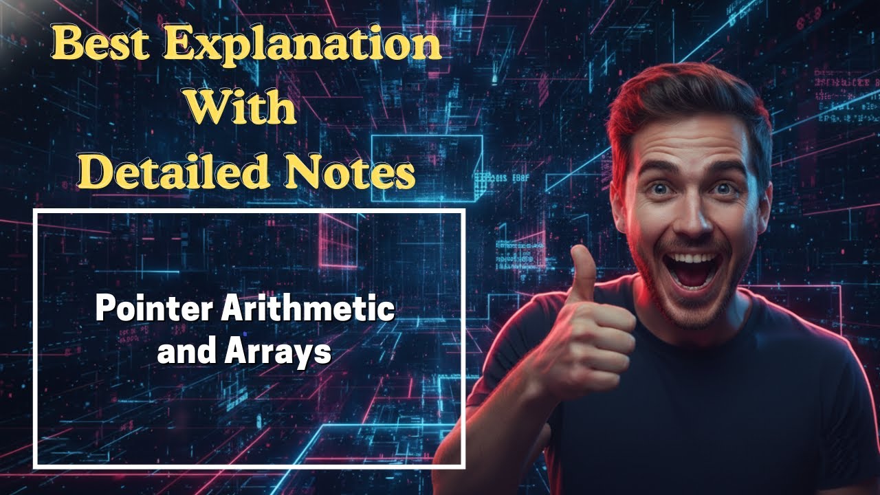 [196] Pointer Arithmetic and Arrays (Programming for Problem Solving)