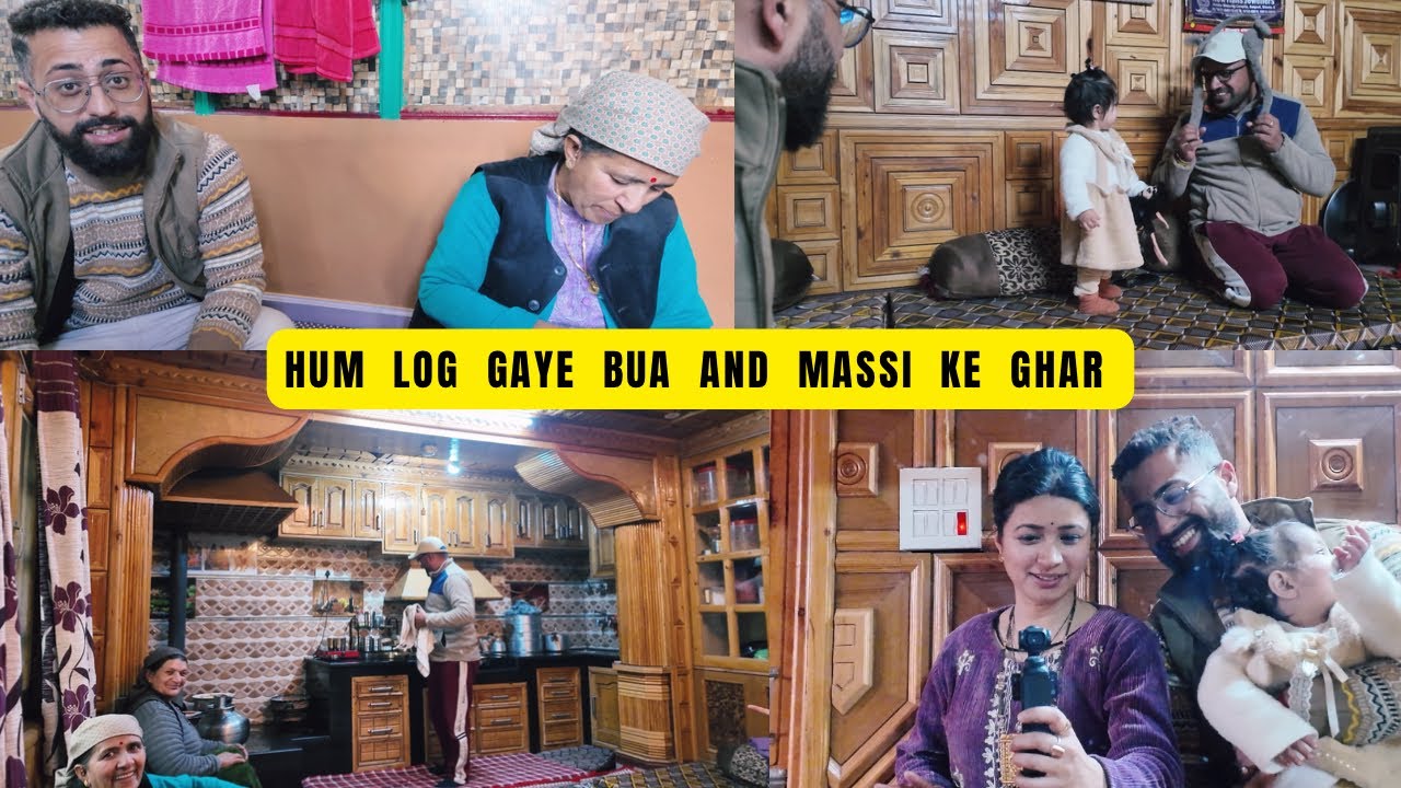 Hum Log Gaye Akshay Ke Massi And Neha Ke Bua Ke Ghar Bramu Kotkhai 
