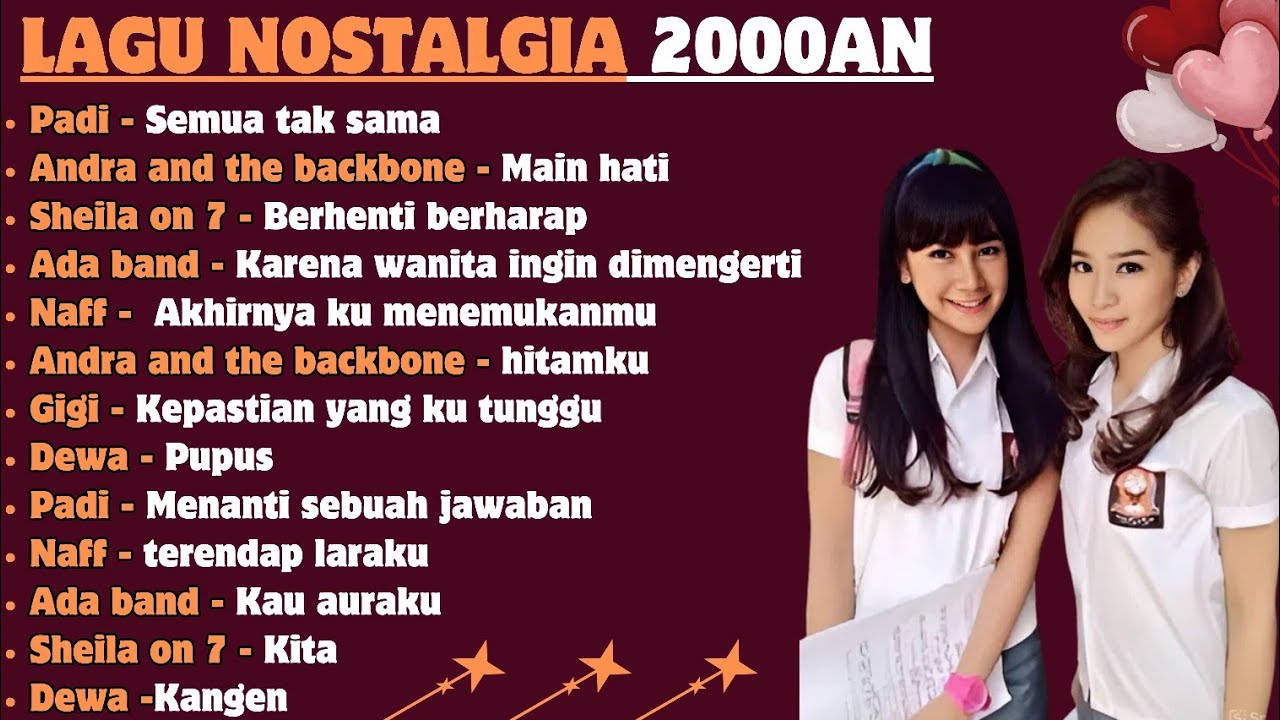 LAGU NOSTALGIA FAVORIT 2000AN || KENANGAN REMAJA 2000AN 🤪