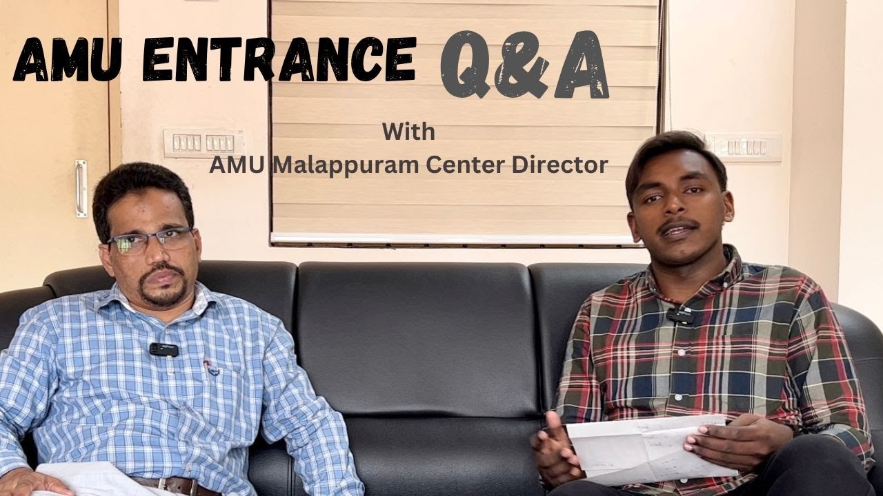 Aligarh Muslim University Malappuram ADMISSION 2024.