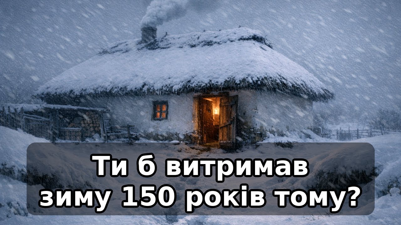Без тепла і без світла: українська зима 150 років тому