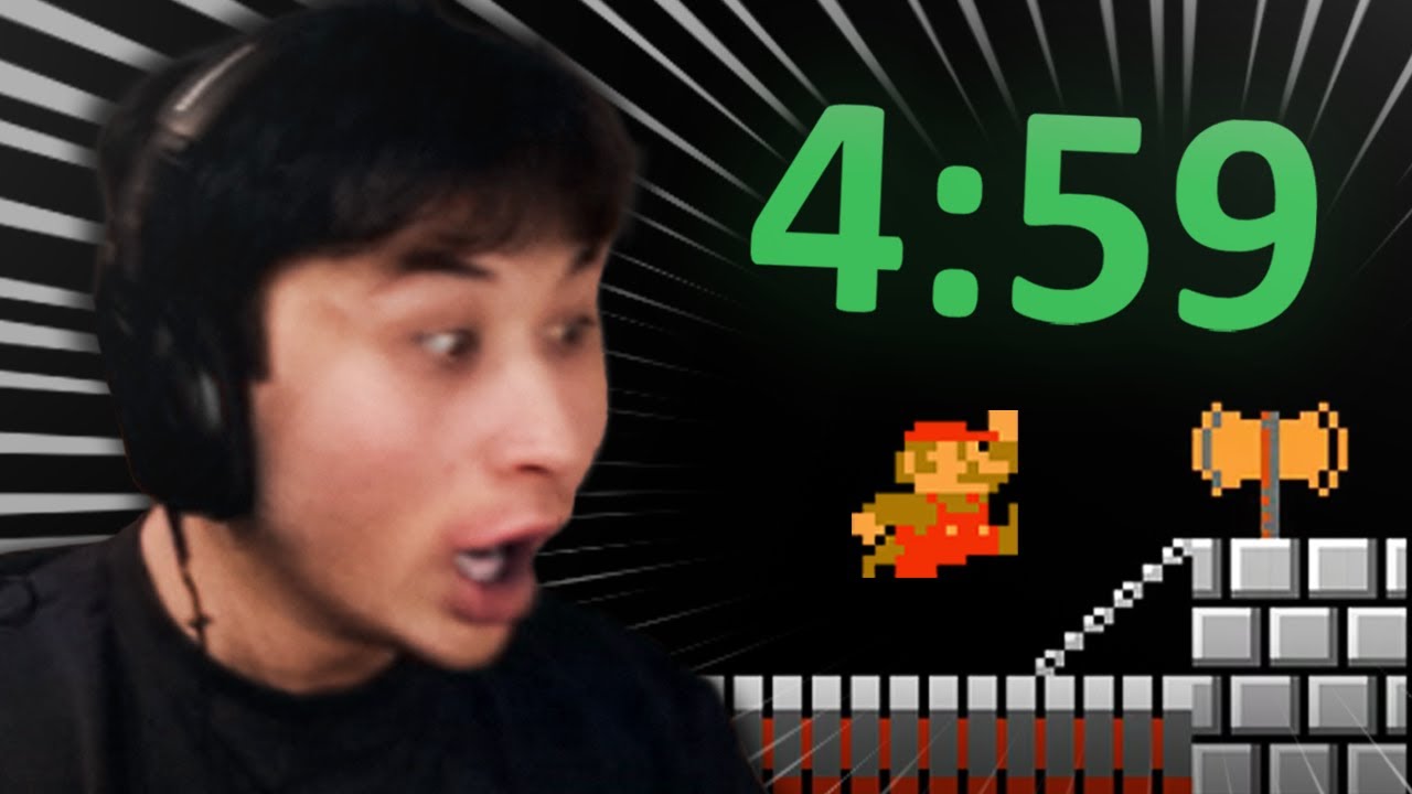 The Hardest Mario Speedrun Challenge