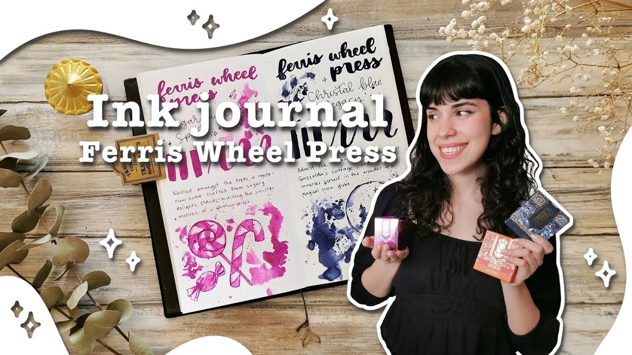 ✒️ Cuaderno de tintas ✨ | Ferris Wheel Press inks 🎡