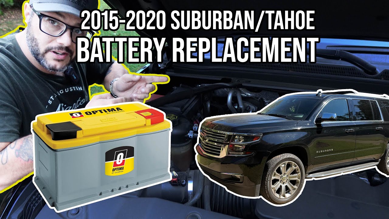Быстрый и простой процесс замены аккумулятора в автомобилях Suburban и Tahoe 2015&ndash;2020 годов выпуска