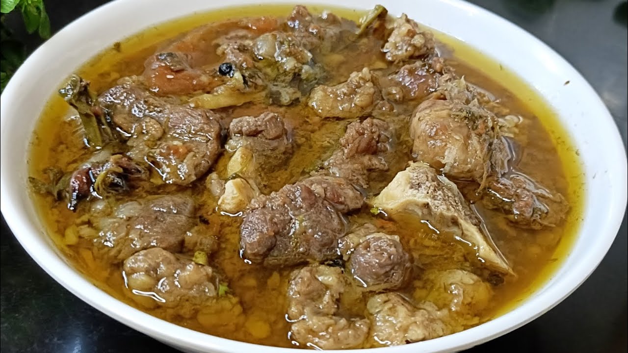 Authentic Peshawari Rosh / Namkeen Gosht Recipe || Traditional KPK and Baluchistan