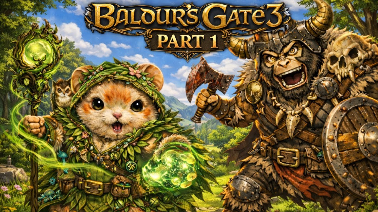 SHORT KINGS UNITE! | BALDUR'S GATE 3 PLAYTHROUGH PART 1