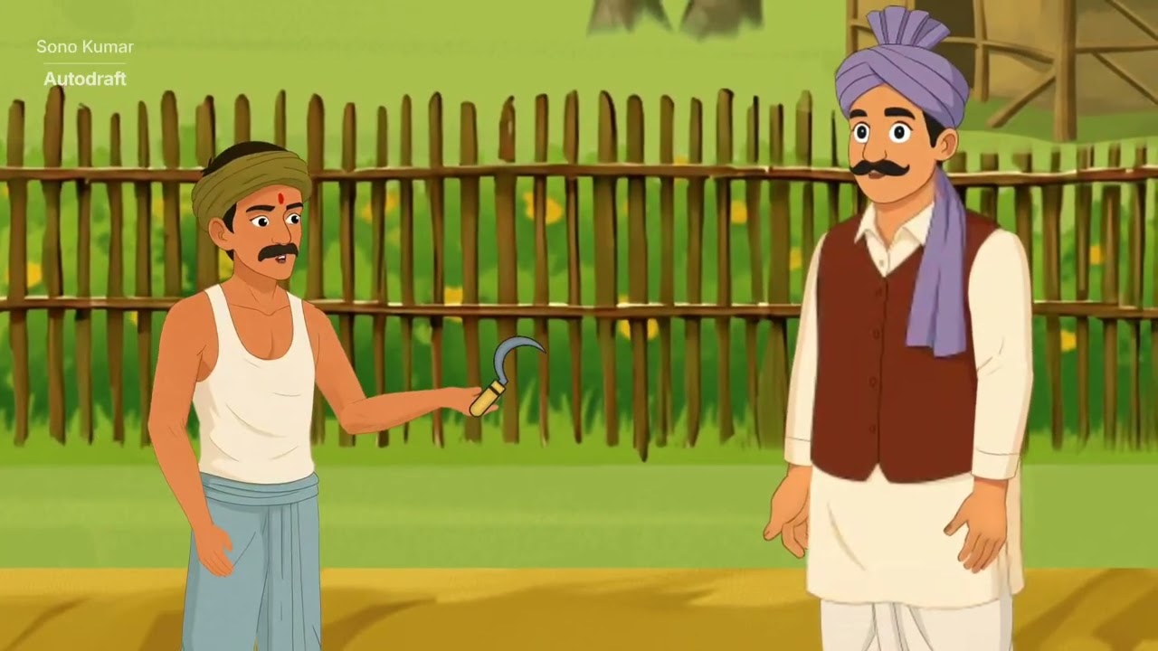 किसान की बेटी की बुद्धि | Hindi kahaniyan | moral story | Hindi story | Cartoon story