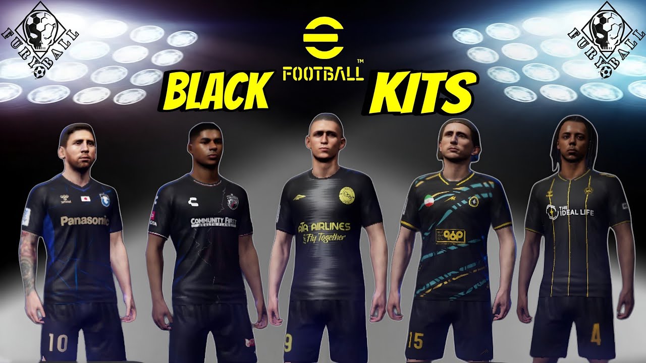 🔥 These Black Kits Are INSANE in eFootball 2026 🖤