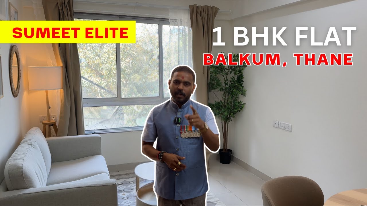 Budget Flat In Thane | 1 BHK | Balkum, Thane (W) | Carpet 428 | Call +91 98198 10041