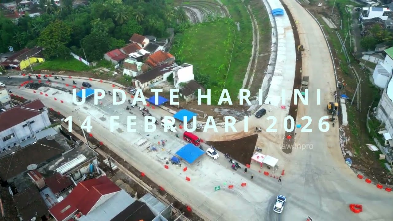 Progres Jalan Tol Fungsional Mudik Lebaran Ambarawa, Tol Jogja Bawen Seksi 6 Update 14 Februari 2026