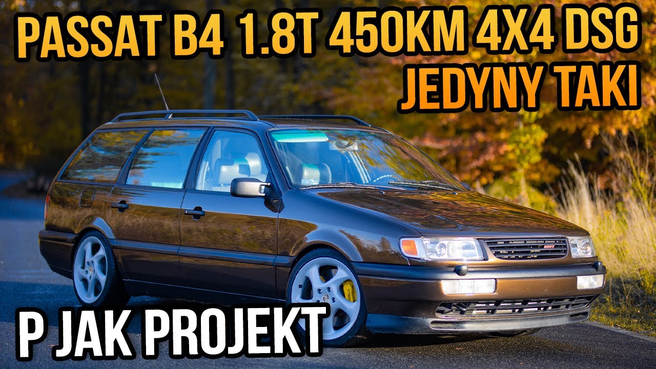 Passat B4 1.8T 450KM 4x4 DSG - jedyny taki | P jak Projekt